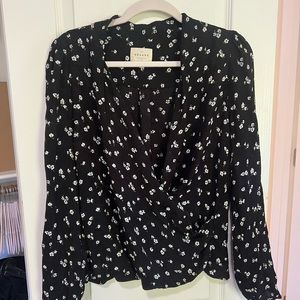 Sezane Floral Blouse